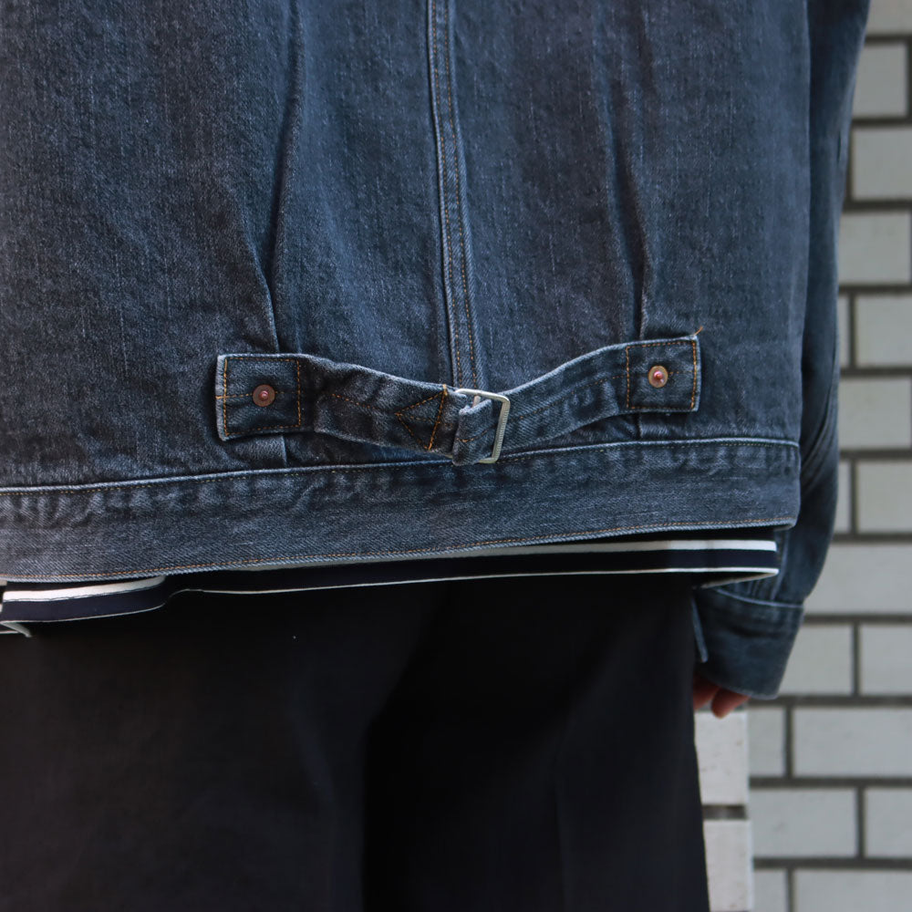 HYPER BIG WWII 1ST USED WASH SHUTTLE DENIM JACKET