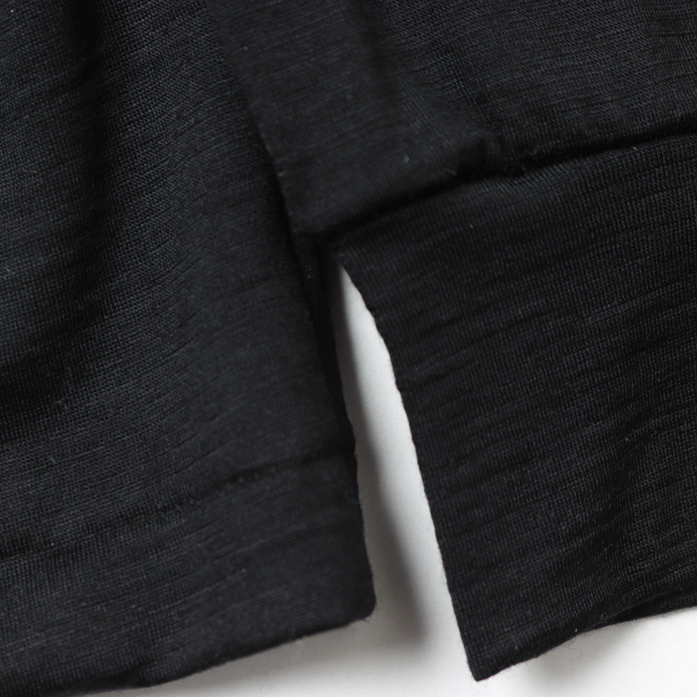 EXTRA FINE MERINO WOOL JERSEY L/S TEE