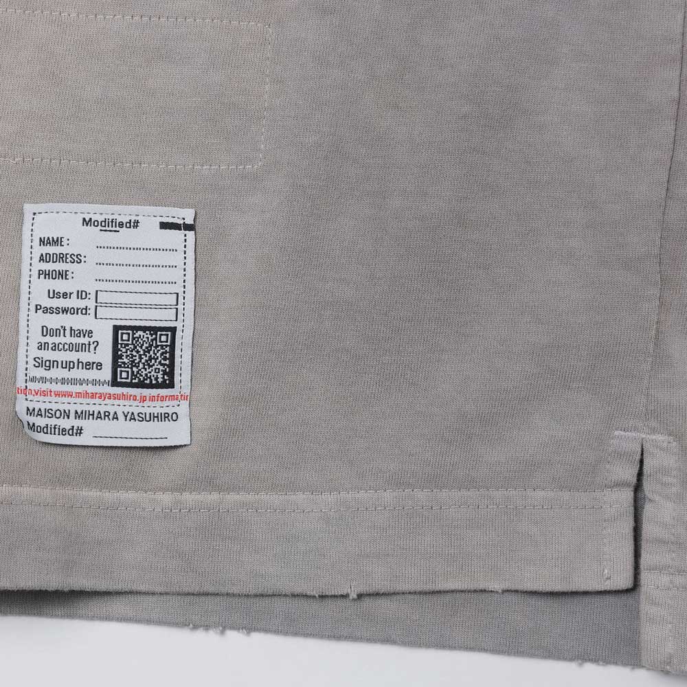 SUN FADED V NECK TEE