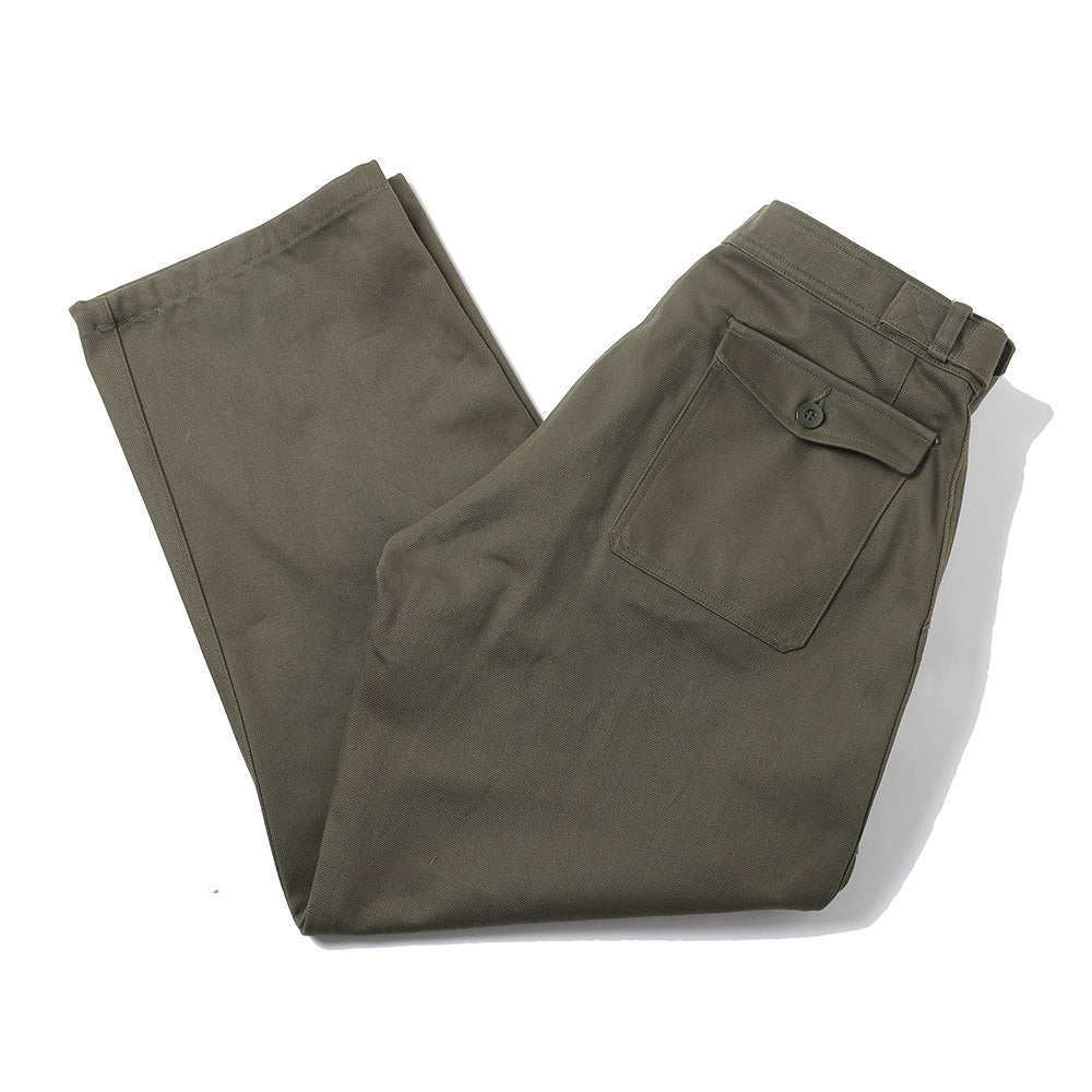 HEAVY PIMA TWILL FRENCH AIR FORCE MECHANIC PANTS