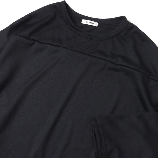 HYPER BIG EXTRA FINE MERINO WOOL JERSEY FOOTBALL L/S TEE