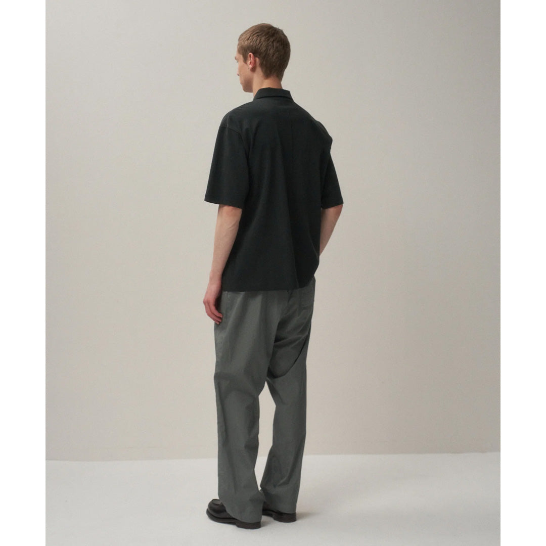 AGING FRESCA PLATE LOOSE FIT POLO SHIRT