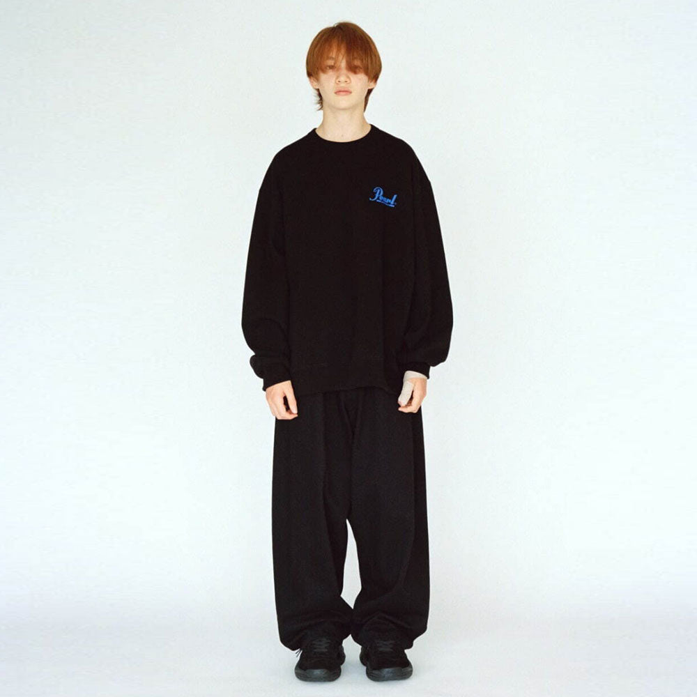 LOOP BACK CLOTH CREW NECK PULLOVER (Pear x LAD MUSICIAN)