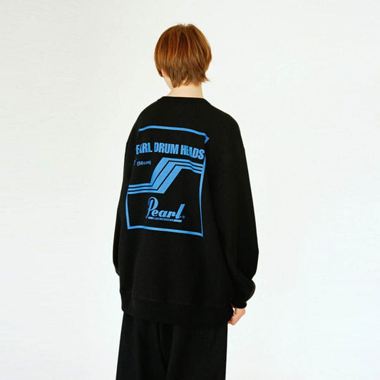 LOOP BACK CLOTH CREW NECK PULLOVER (Pear x LAD MUSICIAN)