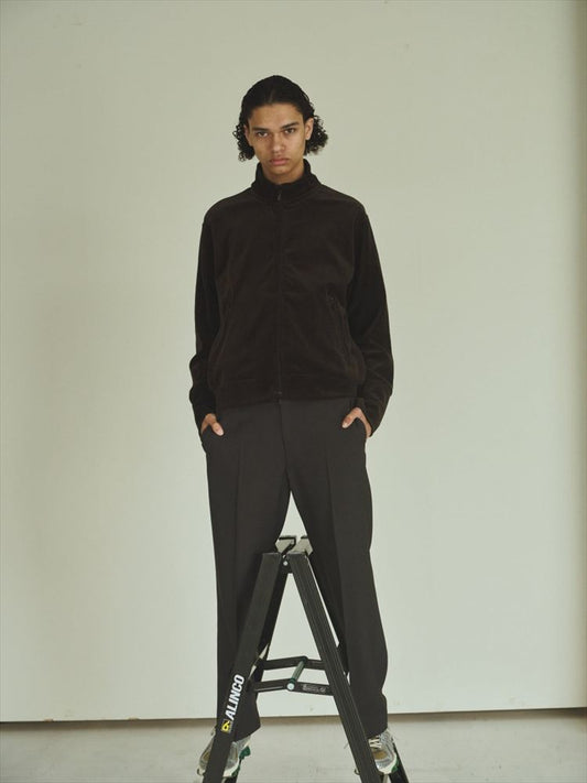 FULL ZIP TRUCK JACKET ORGANIC COTTON VELOUR