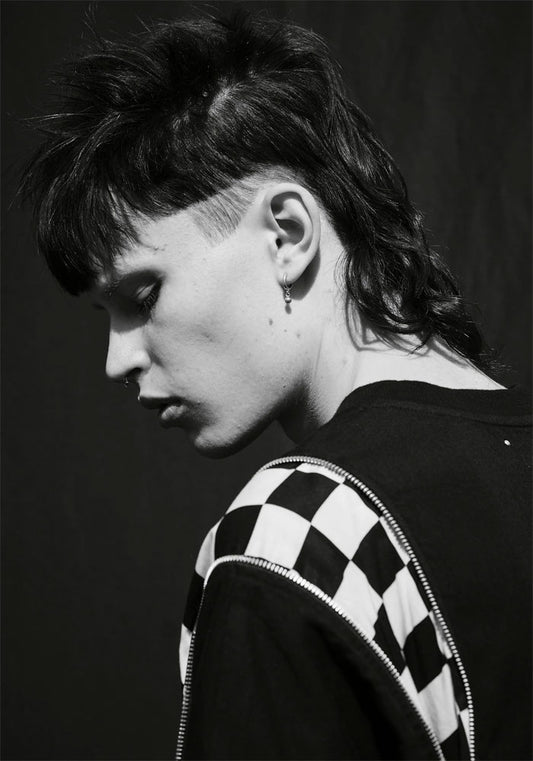 OLD PARK x MINEDENIM Zip Wide Denim T-SH