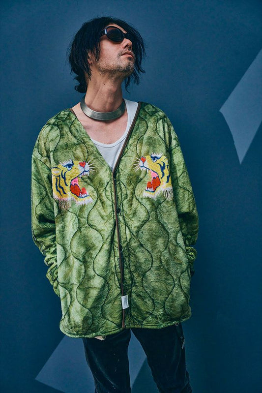 SOUVENIR PRINT CARDIGAN