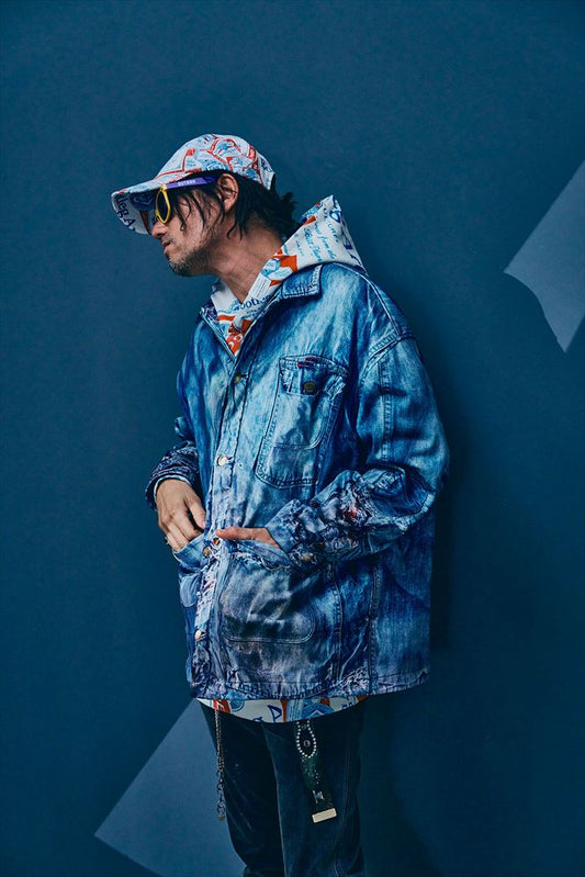 DENIM PRINT COVER ALL