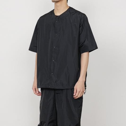 BASEBALL SHIRT RECYCLED POLYESTER x SILK TAFFETA