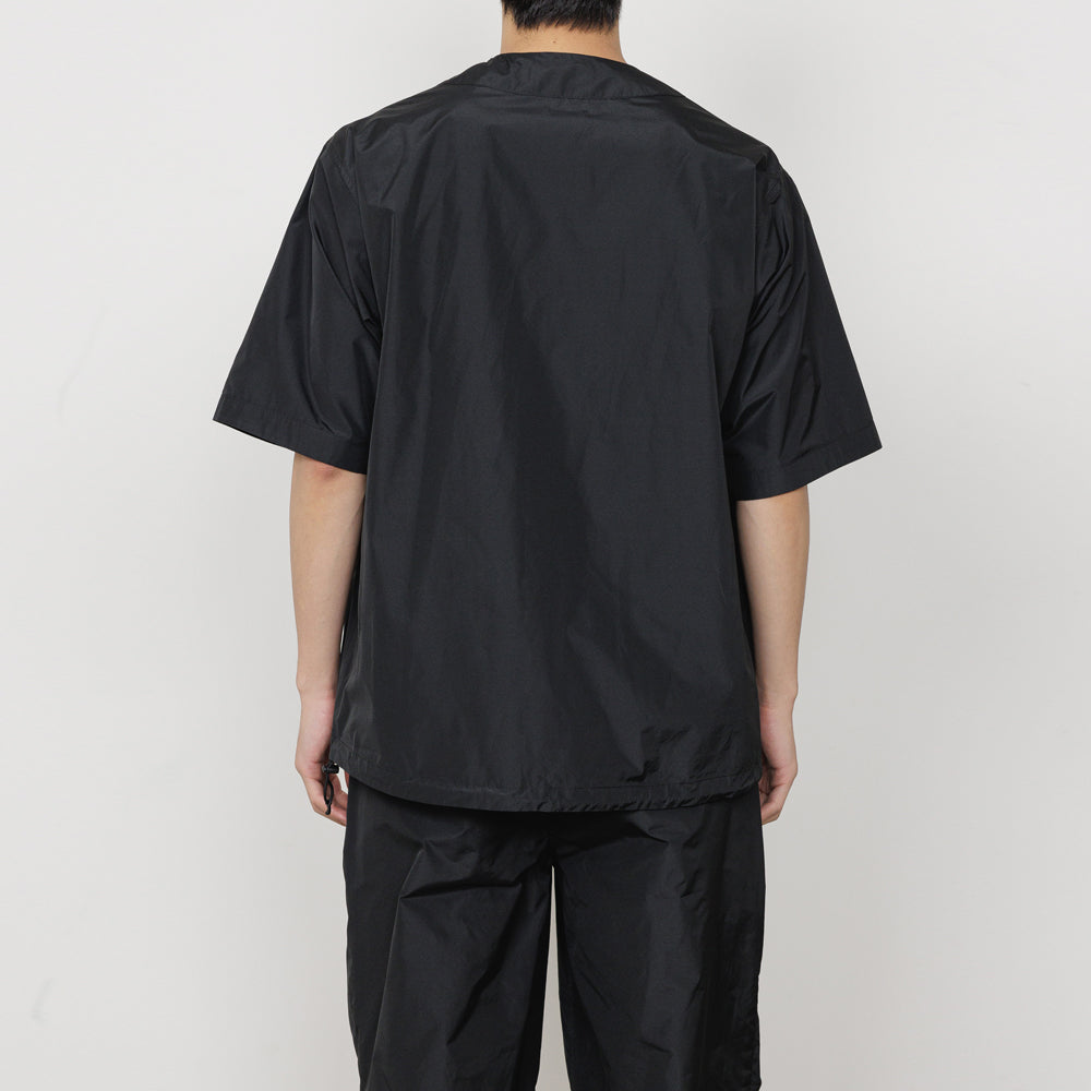 BASEBALL SHIRT RECYCLED POLYESTER x SILK TAFFETA