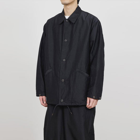 COACH JACKET WOOL SILK HIGH COUNT TYPEWRITER