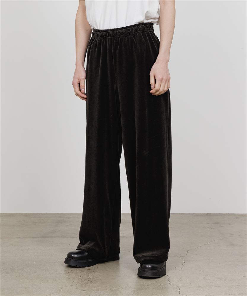TRACK PANTS ORGANIC COTTON VELOUR