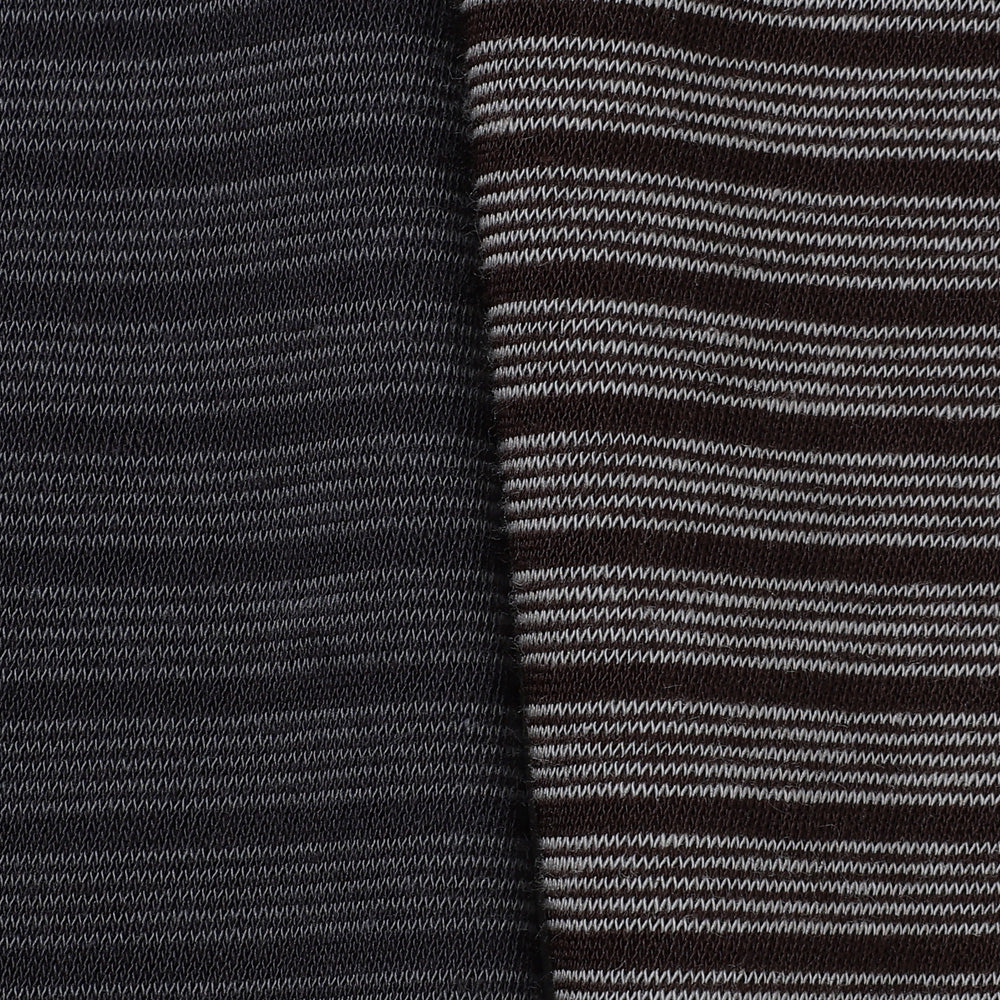 CREW NECK TEE ORGANIC COTTON HIGH TWIST BORDER