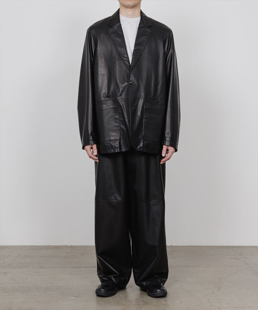 STROLL AROUND JACKET GLAZED SHEEPSKIN