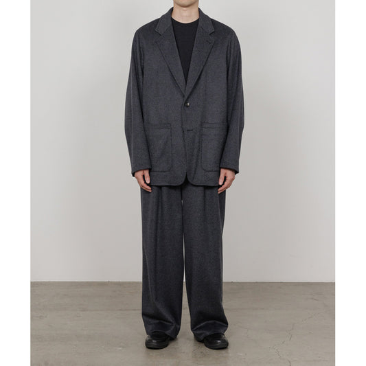 STROLL AROUND JACKET WOOL SILK CASHMERE BEAVER