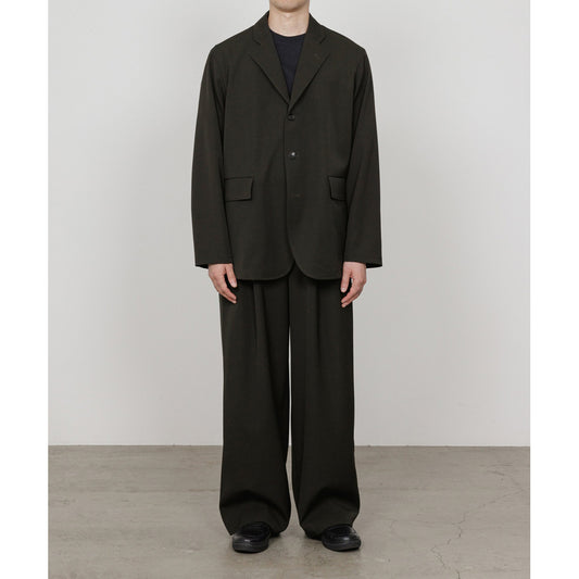 REFINED STROLL JACKET WOOL GABARDINE WASHER TUMBLER
