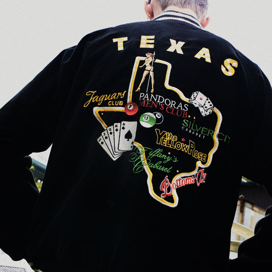 Texas Stripclubs Reversible Souvenir JKT