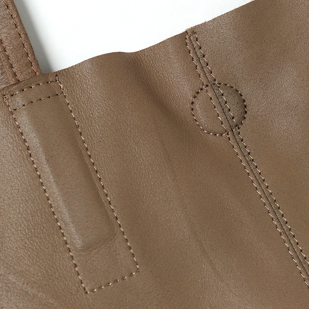 3WAY MEDIUM TOTE(L) (CAMEL)