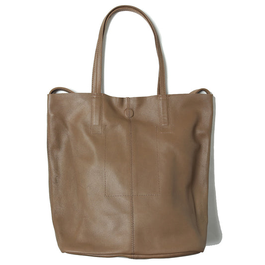 3WAY MEDIUM TOTE (S) (CAMEL)