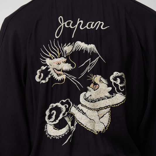 レーヨンツイル スカジャン(刺繍)