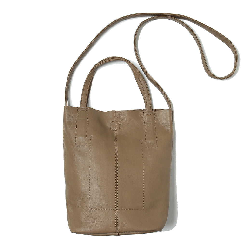 2WAY SMALL TOTE (S) (CAMEL)
