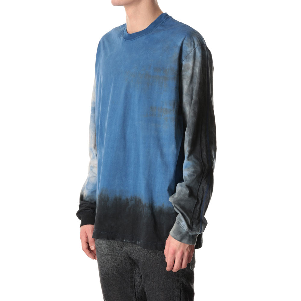 SUEDED CO JERSEY VESSEL L/S TEE