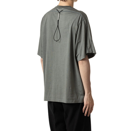 100/3 SUEDE JERSEY DISTRESSED VESSEL S/S TEE