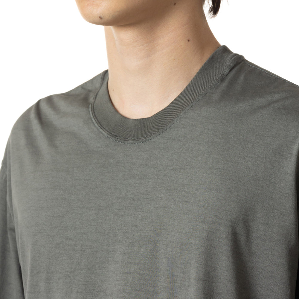 100/3 SUEDE JERSEY DISTRESSED VESSEL S/S TEE