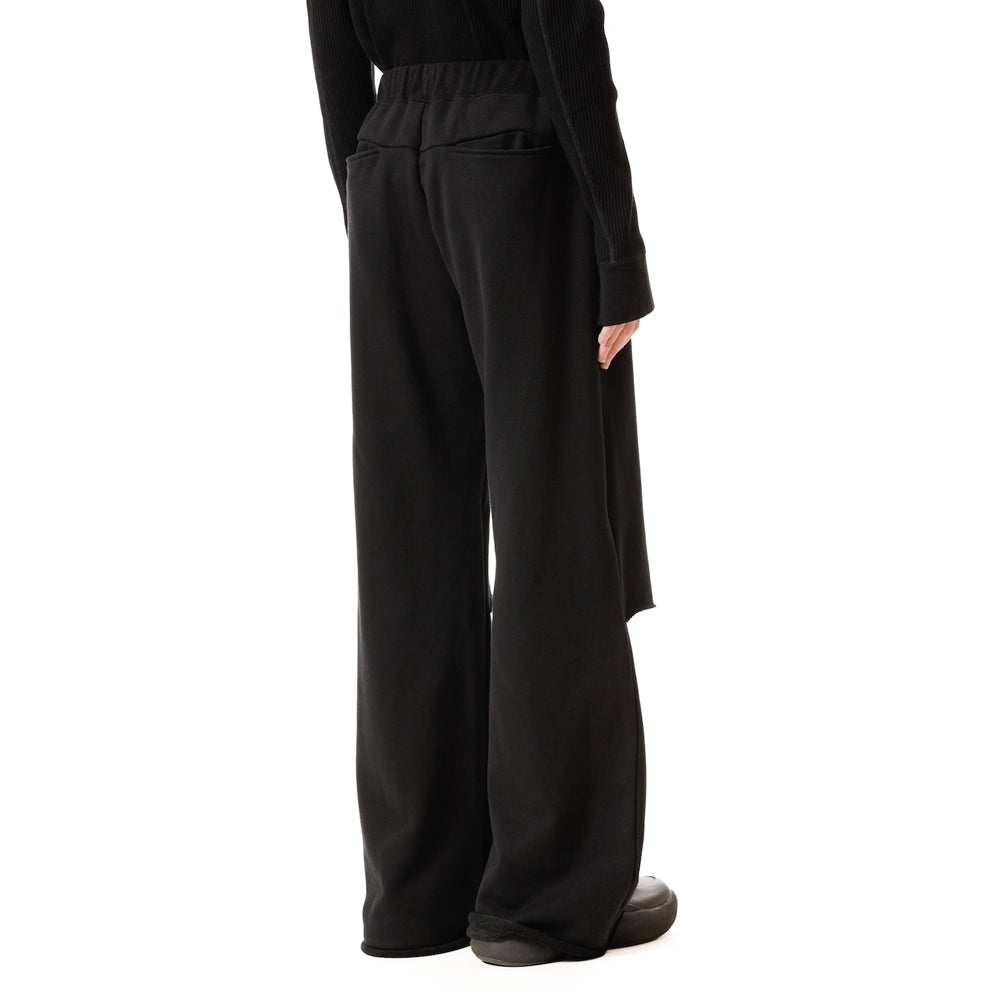 JUMBERCA TERRY CUT OFF BAGGY TROUSERS