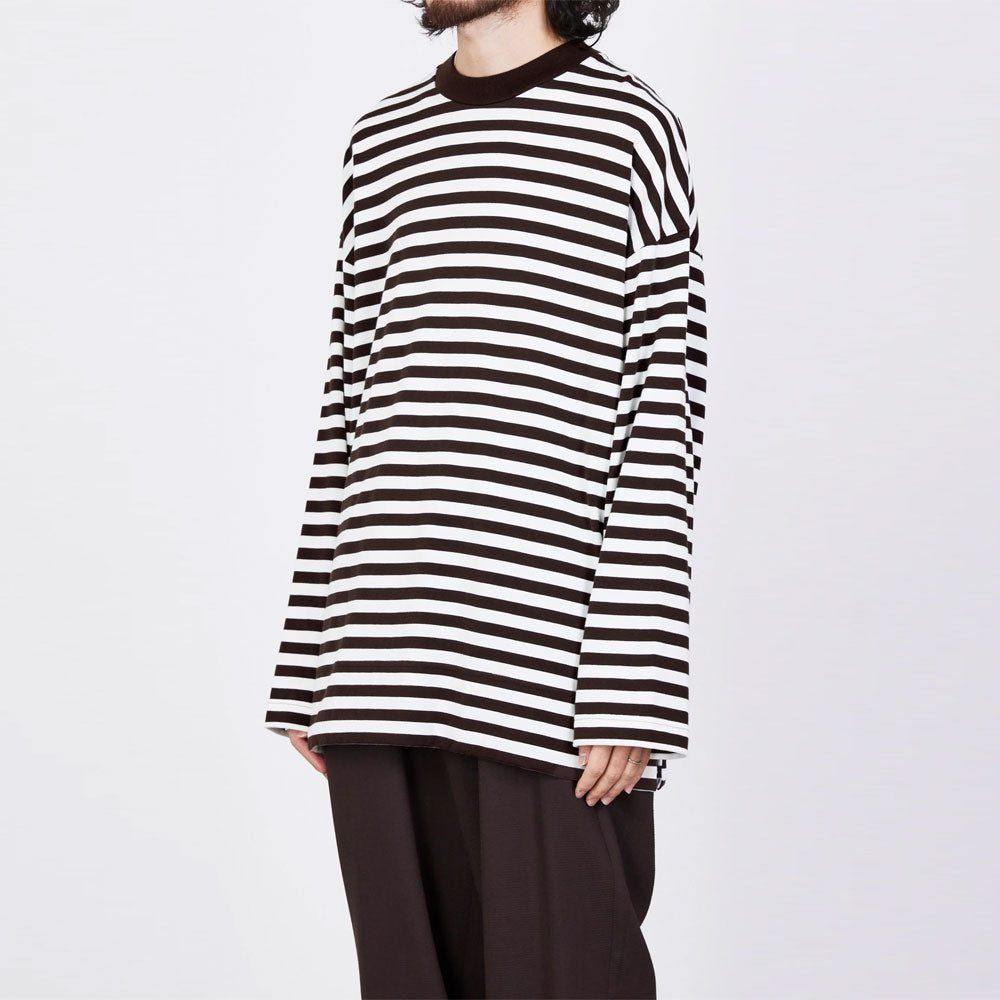 BOX Tee L/S ORGANIC COTTON BORDER