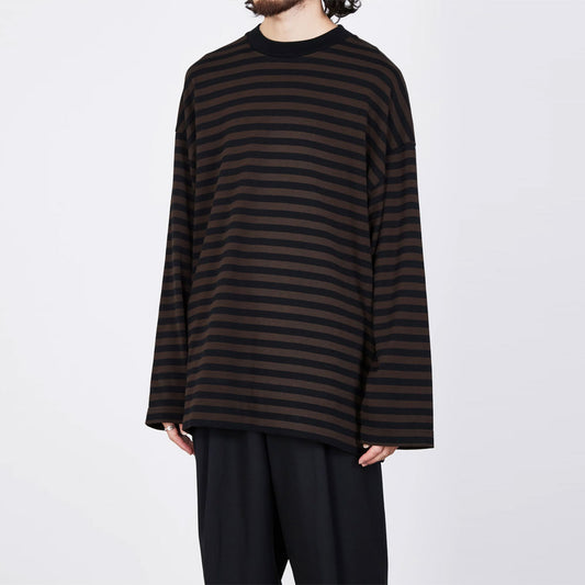 BOX Tee L/S ORGANIC COTTON BORDER