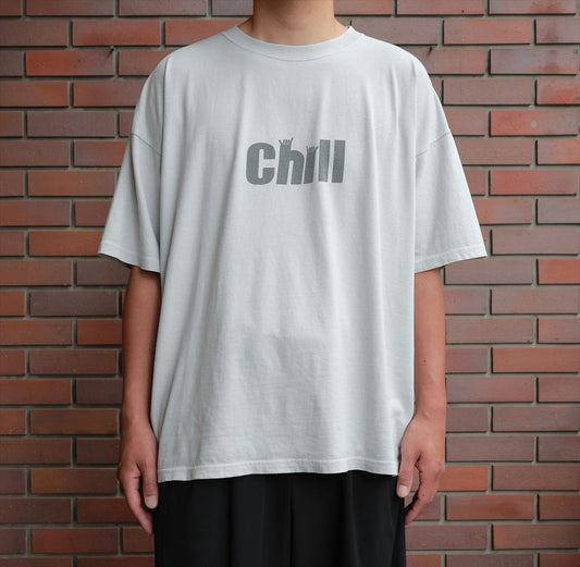 SP加工20/-天竺BIGサイズT (Chill)