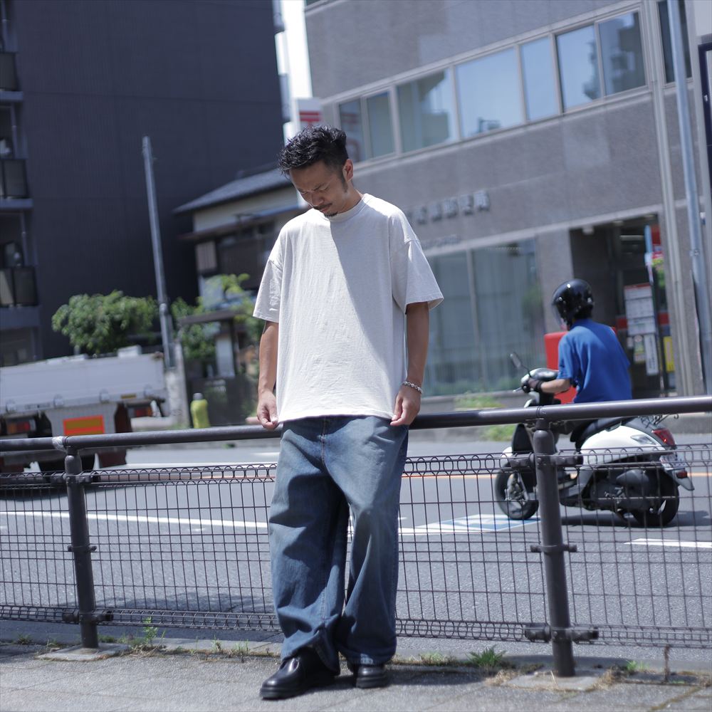 HARD SP加工20/-天竺BIGサイズT(無地)