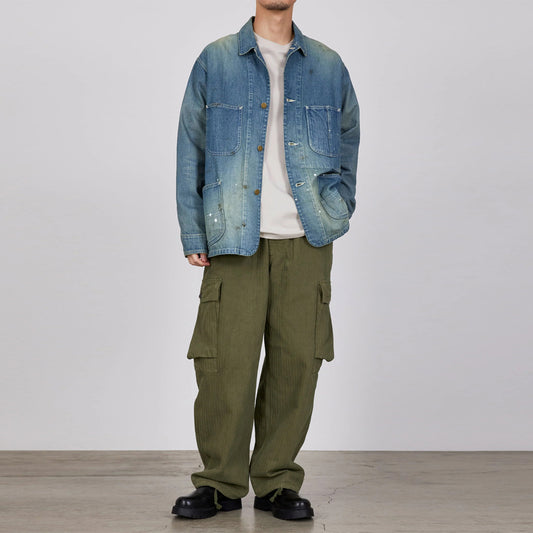 91-J COVERALL ORGANIC COTTON 10oz DENIM