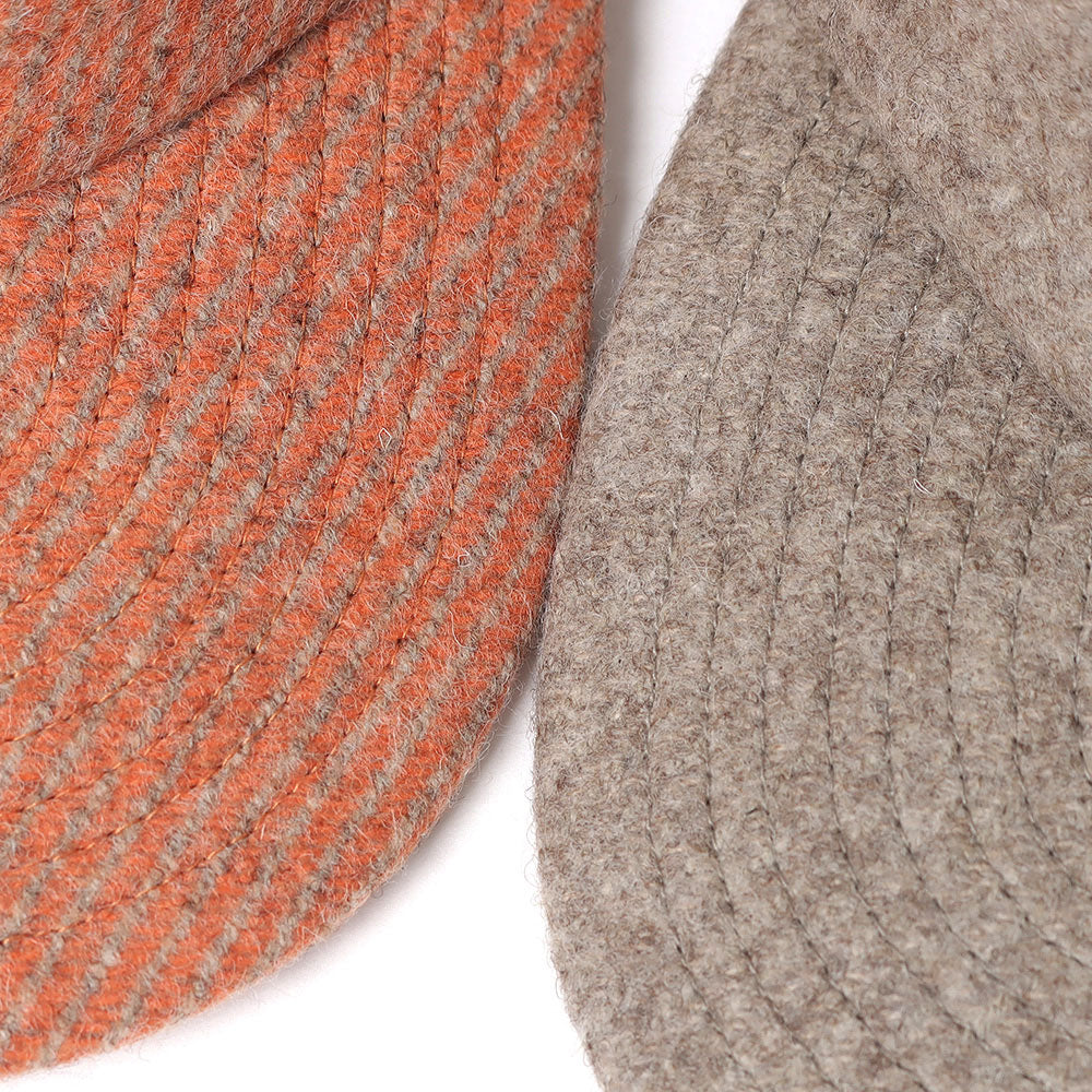 HEAVY WOOL CASHMERE TRICOTINE 6P CAP