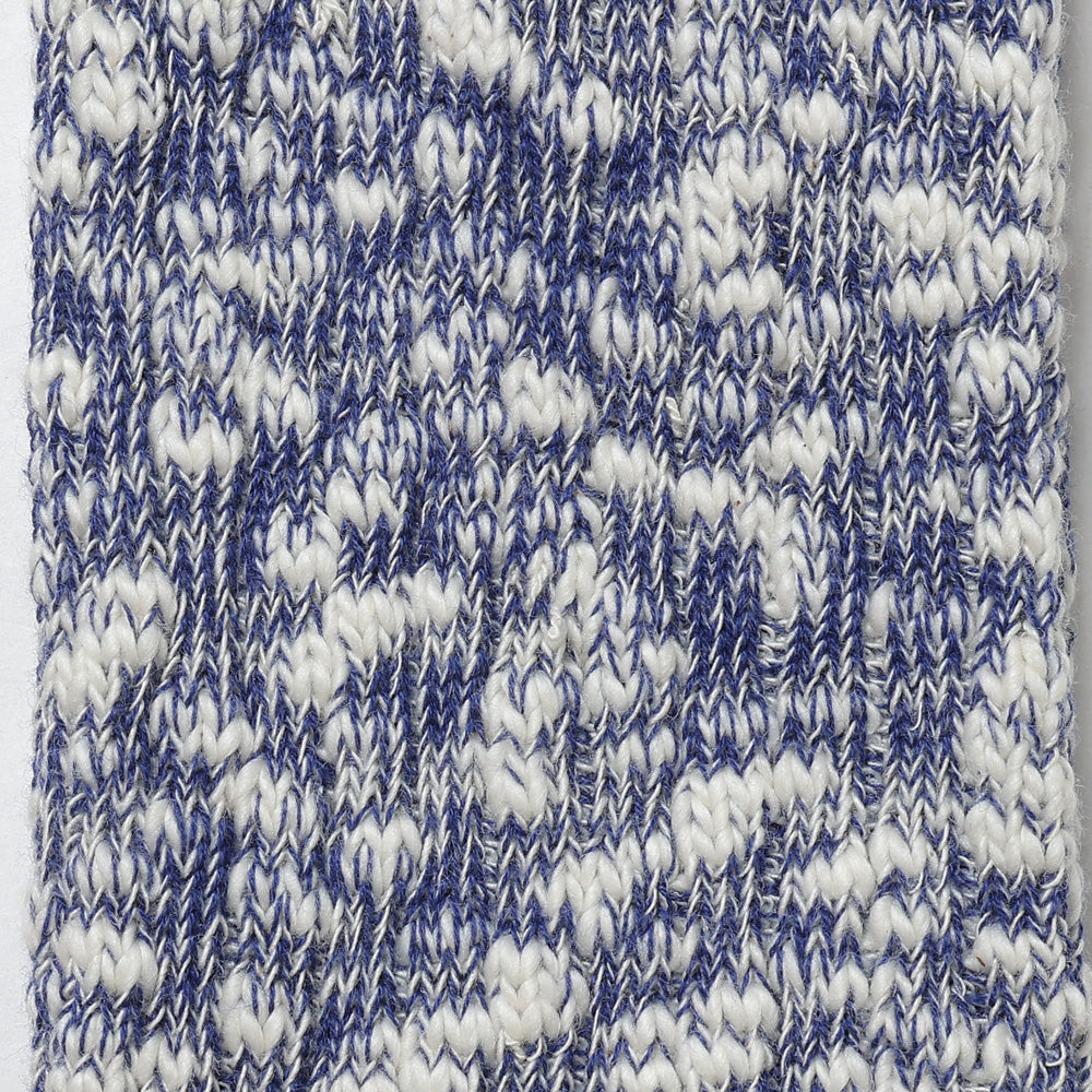 SLUB COTTON HEATHER SOCKS