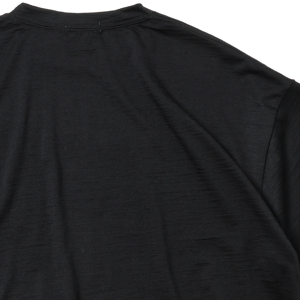 EXTRA FINE MERINO WOOL JERSEY S/S TEE