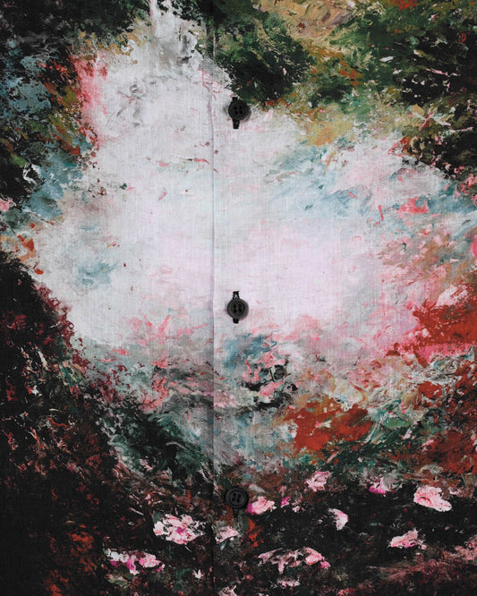 SPUN LAWN BIG SHIRT INKJET (WONDER LAND)