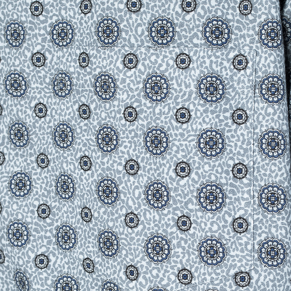 COTTON VIYELLA INKJET BIG SHIRT (LEOPARD柄)