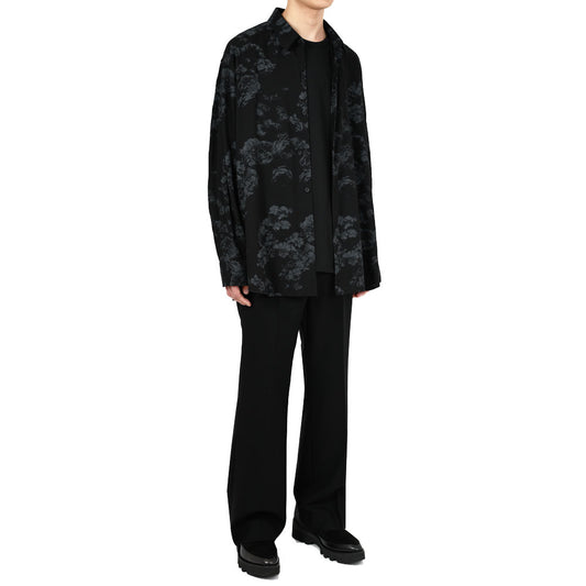 MODAL TWILL BIG SHIRT (NEW ROSE MIX)