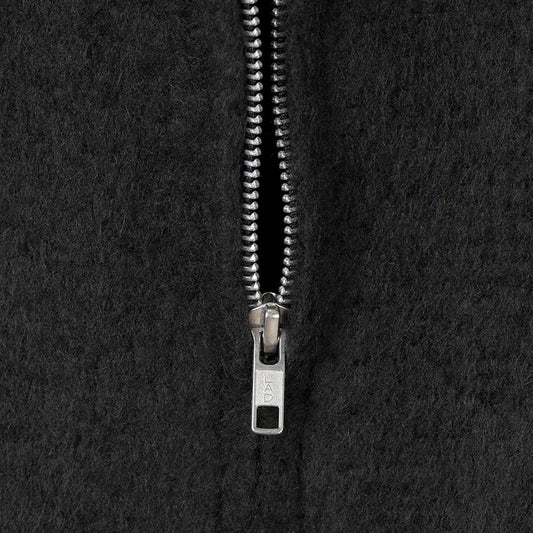 ALPACA SHAGGY ZIP SHIRT JACKET