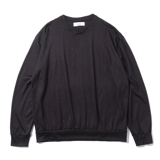  CREW NECK SUPER120s WOOL SINGLE JERSEY WASHABLE  