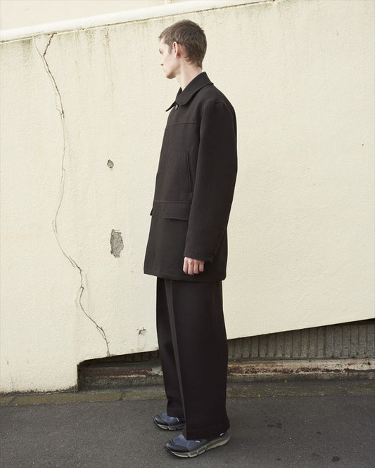 TWEED PUFFED CAR COAT