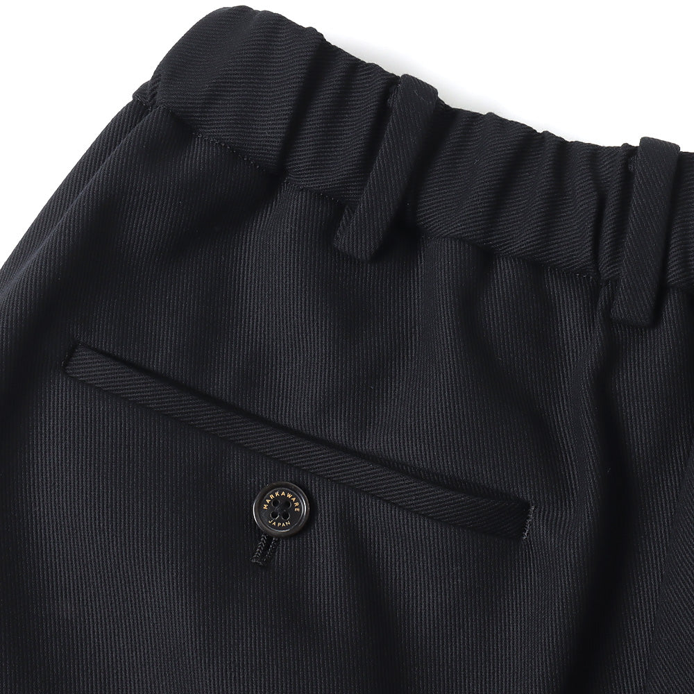 DOUBLE PLEATED TROUSERS ORGANIC COTTON SURVIVAL CLOTH-up1