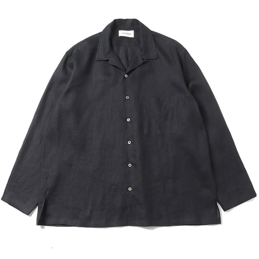COMFORT FIT OPEN COLLAR SHIRT HEMP