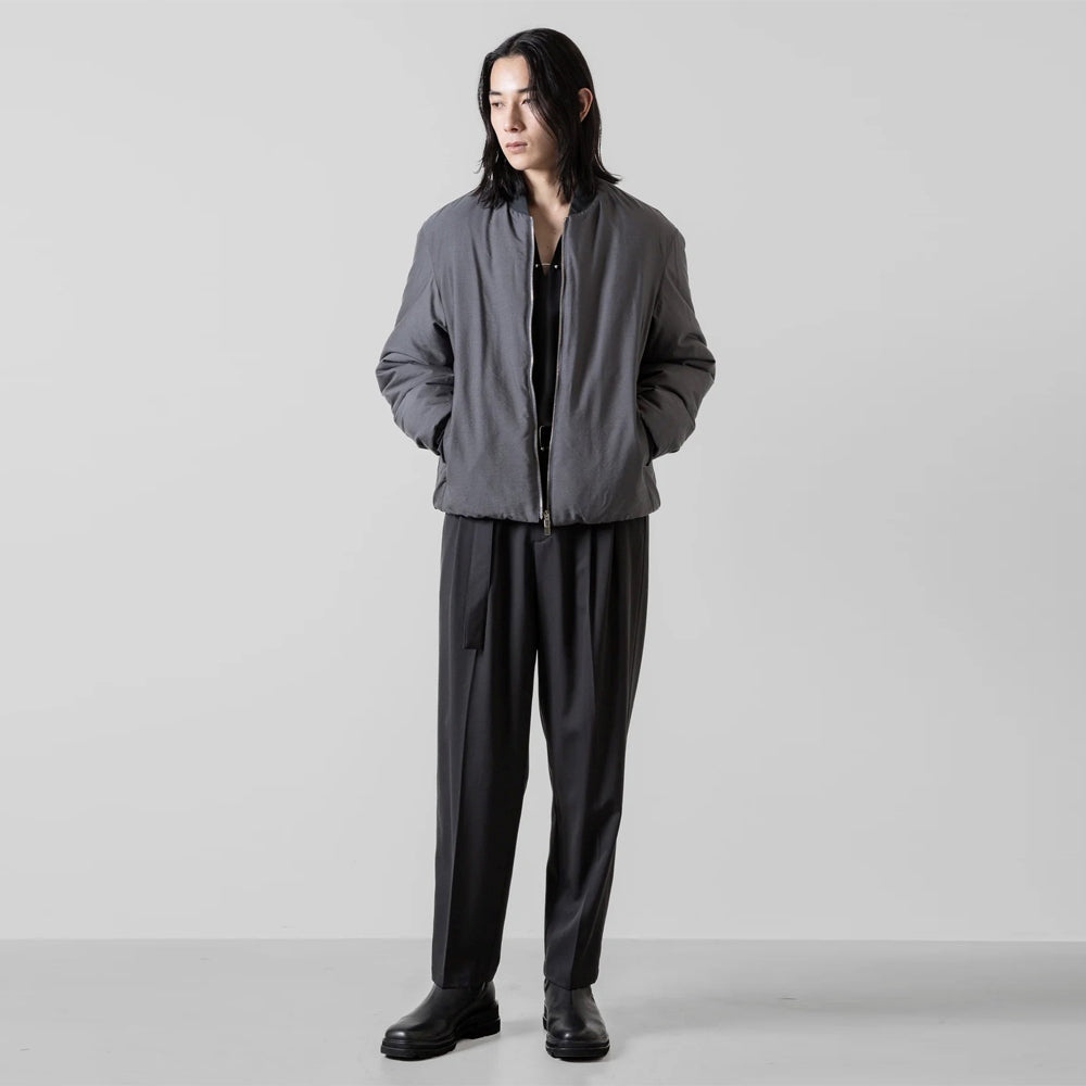 WO/NY VOILE PADDING BOMBER JACKET