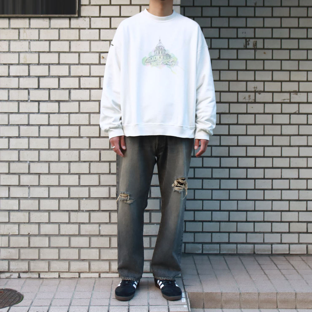 ダブルSP加工裏毛クルー(SAINT LOUIS)