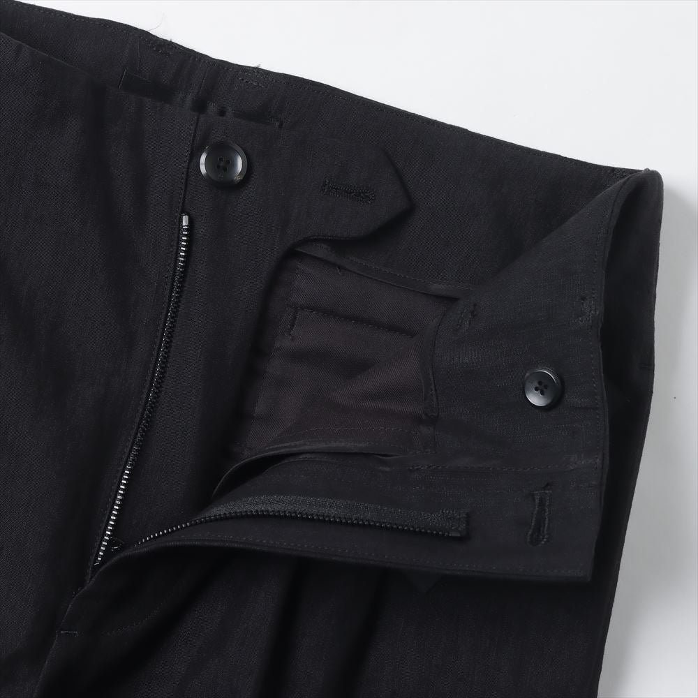 QUINN / Wide Tailored Pants (Linen Nylon High Density Taffeta)
