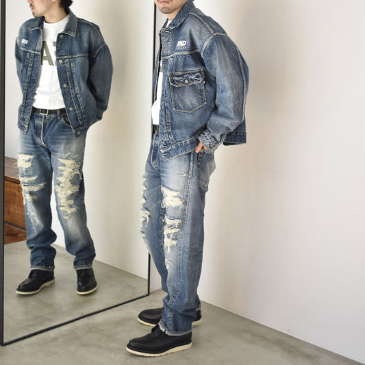 WDS × MINEDENIM L.Straight 5pocket USS