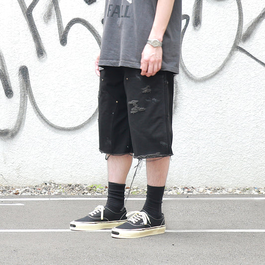 BORO Duck Painter Bermuda Shorts
